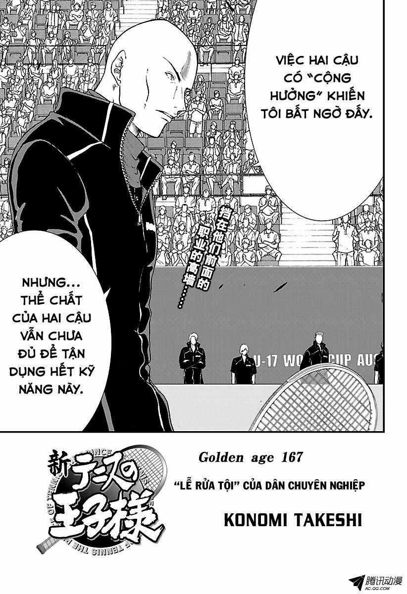 New Prince Of Tennis Chapter 167 trang 1