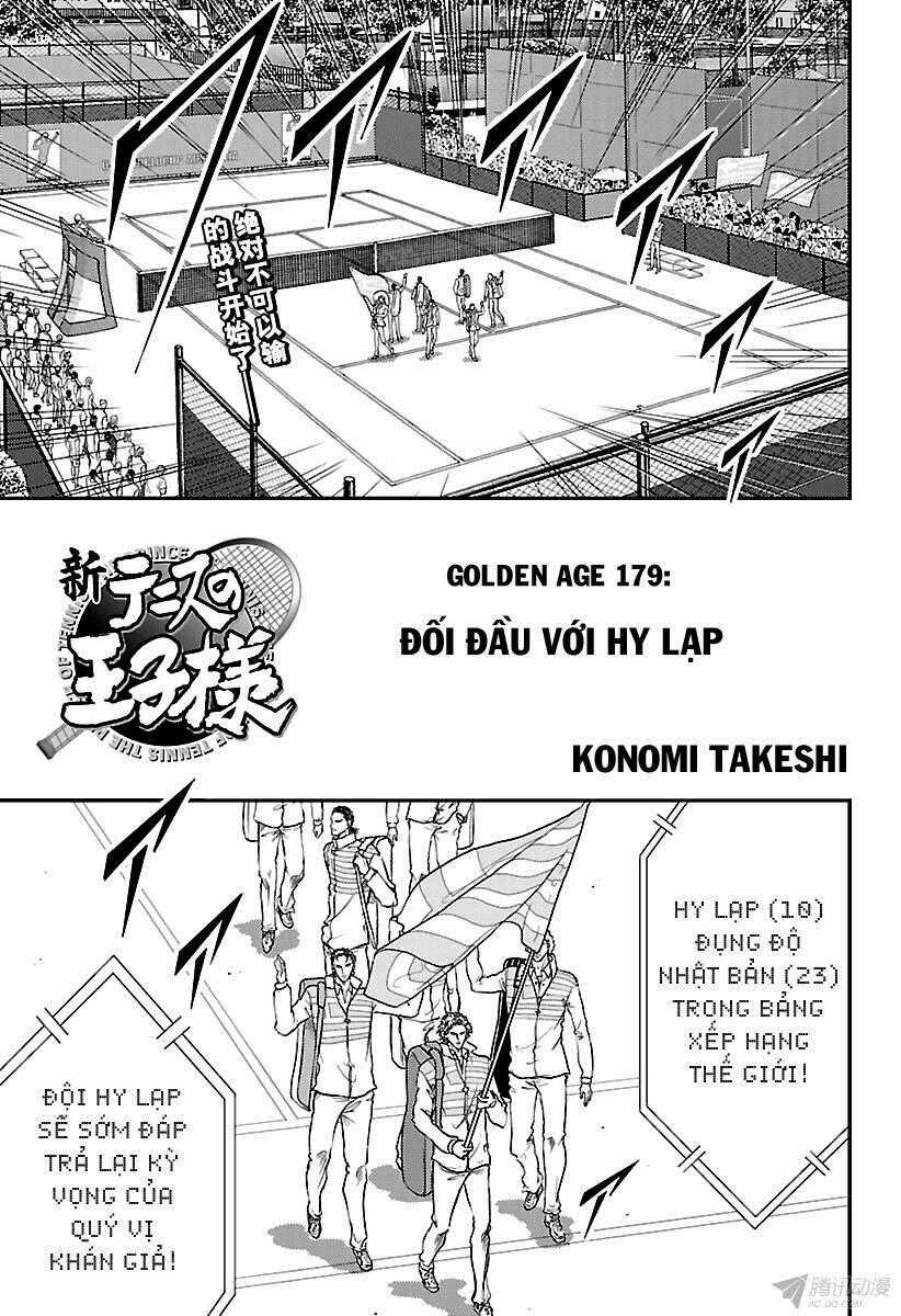 New Prince Of Tennis Chapter 179 trang 1