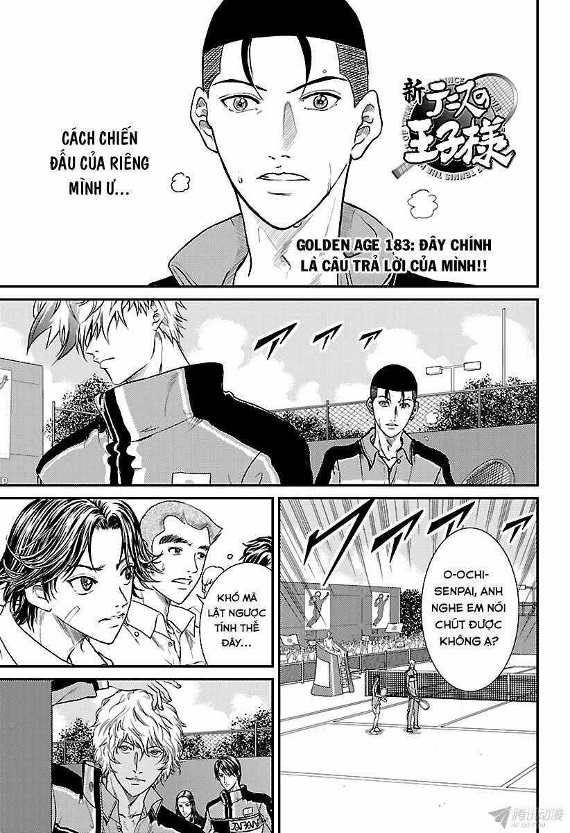 New Prince Of Tennis Chapter 183 trang 1