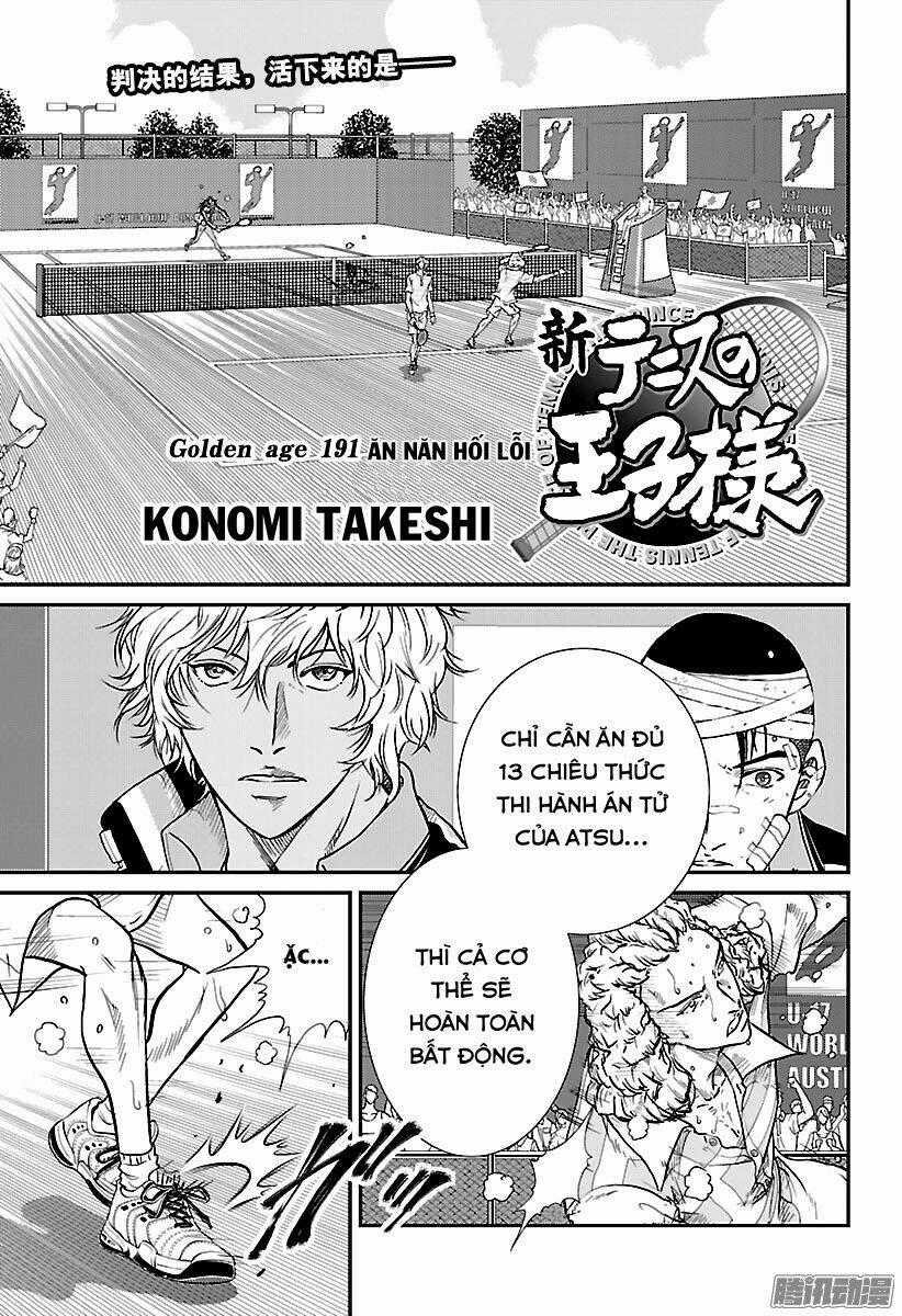 New Prince Of Tennis Chapter 191 trang 1