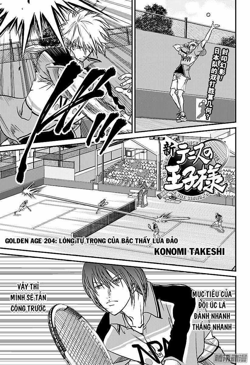 New Prince Of Tennis Chapter 204 trang 1