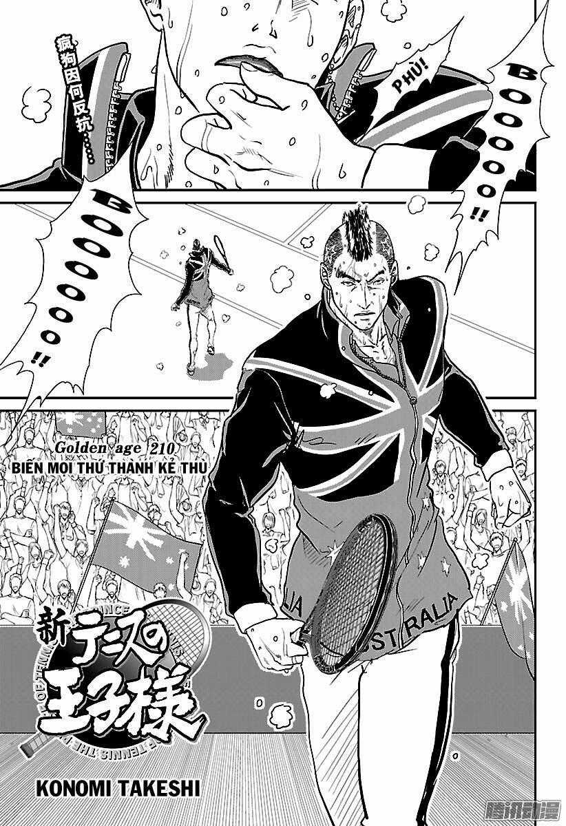 New Prince Of Tennis Chapter 210 trang 1