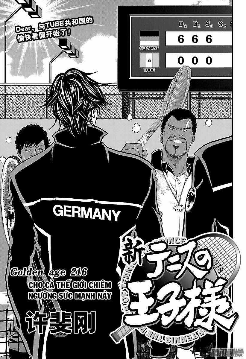 New Prince Of Tennis Chapter 216 trang 1
