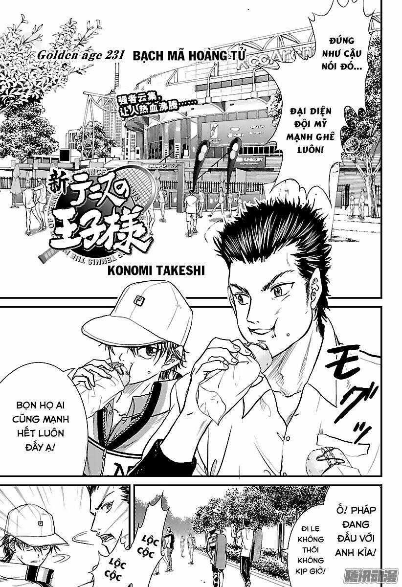 New Prince Of Tennis Chapter 231 trang 1