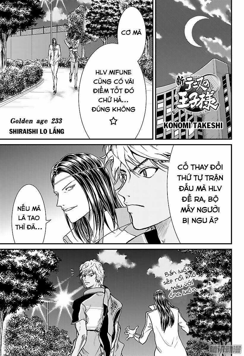 New Prince Of Tennis Chapter 233 trang 1