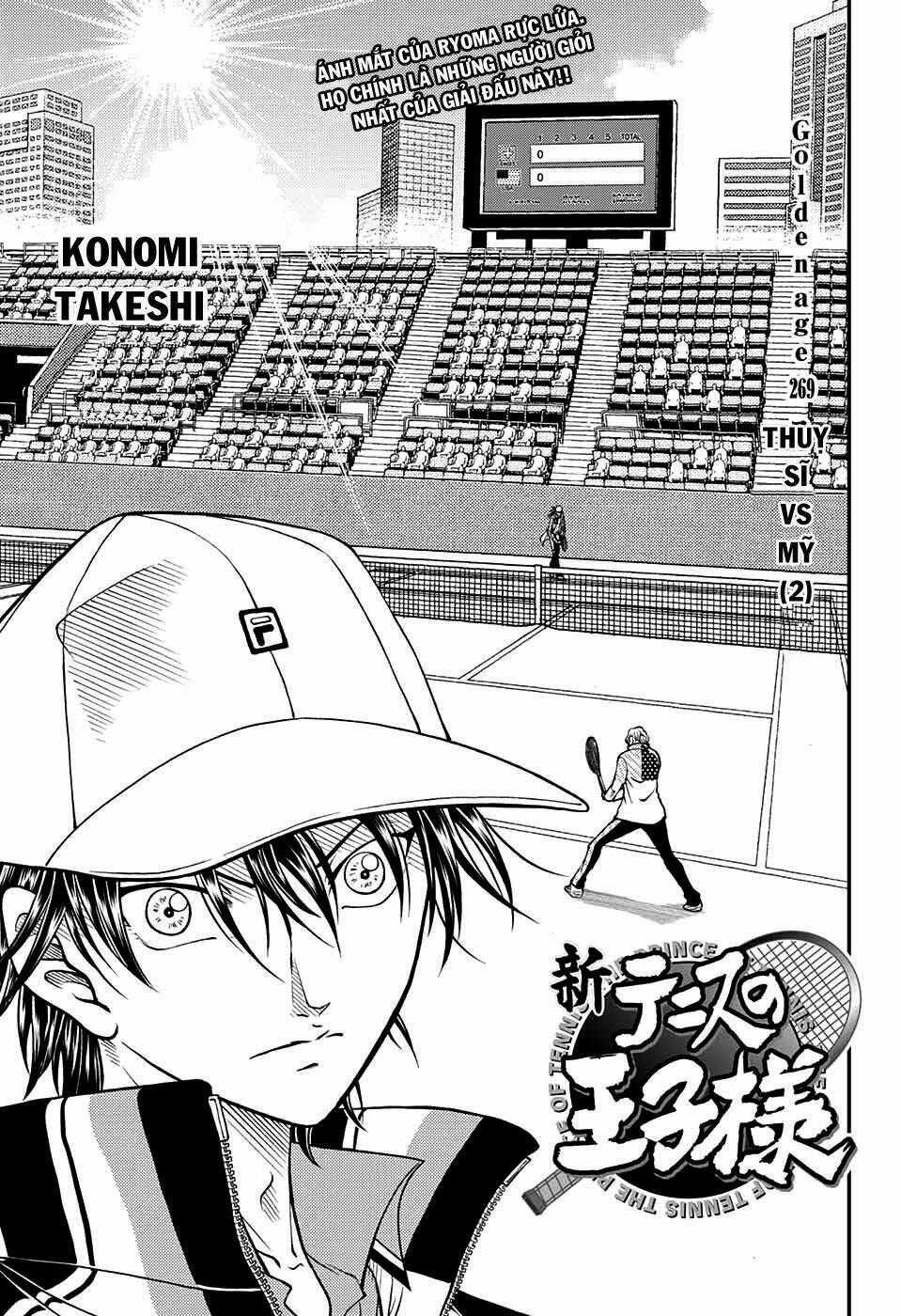 New Prince Of Tennis Chapter 269 trang 1