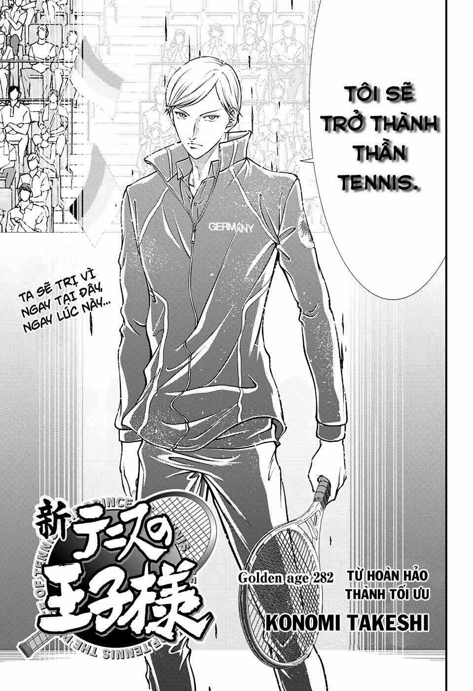 New Prince Of Tennis Chapter 282 trang 1
