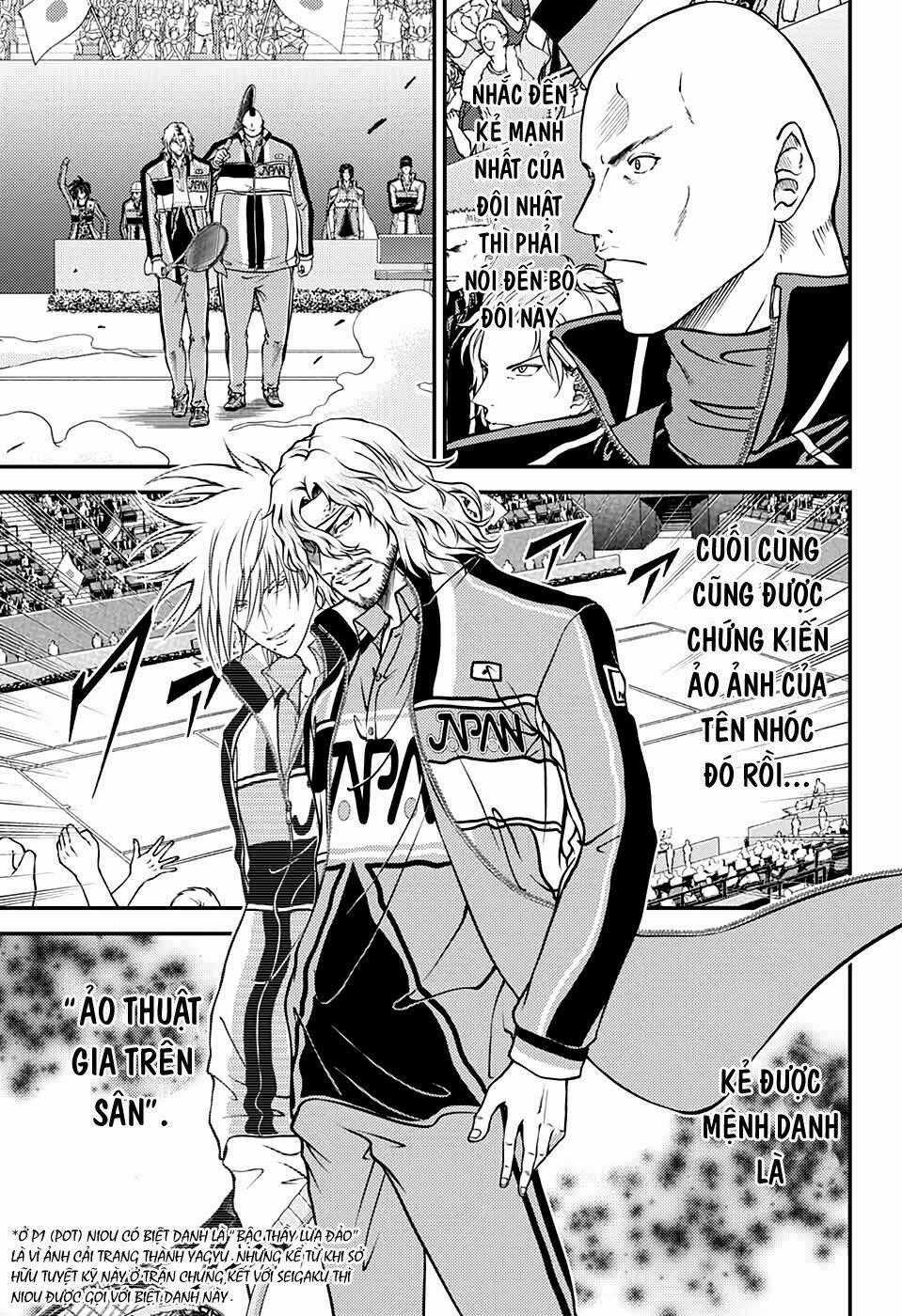 New Prince Of Tennis Chapter 287 trang 1