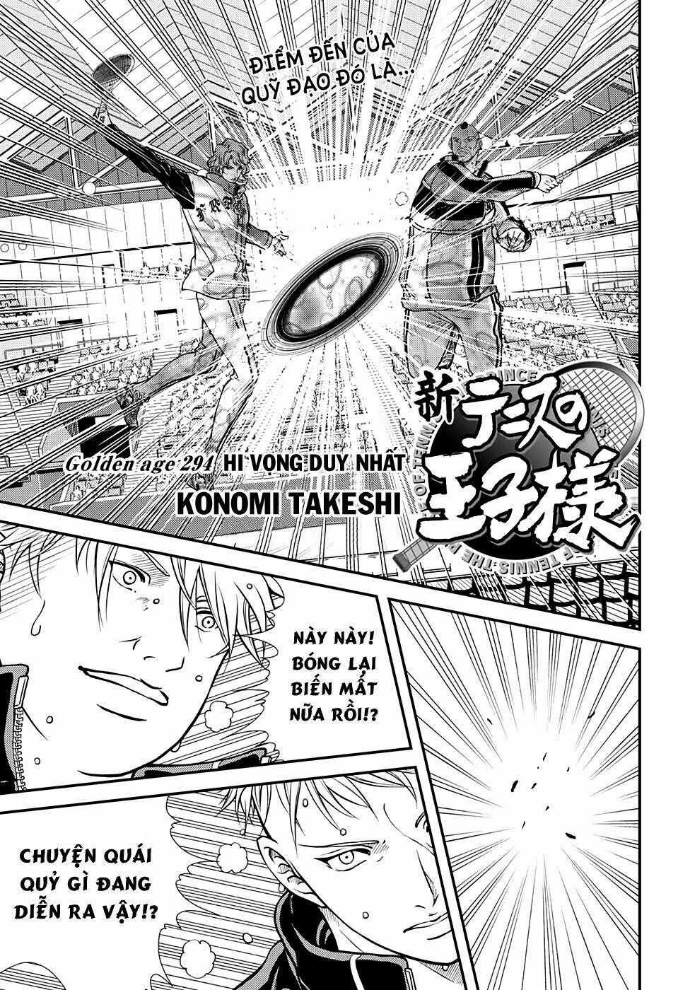 New Prince Of Tennis Chapter 294 trang 1