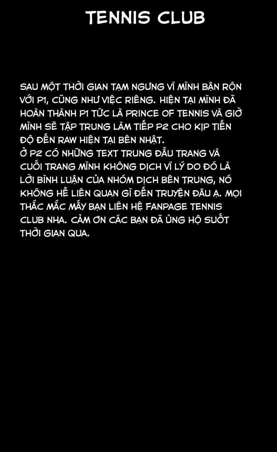 New Prince Of Tennis Chapter 295 trang 0