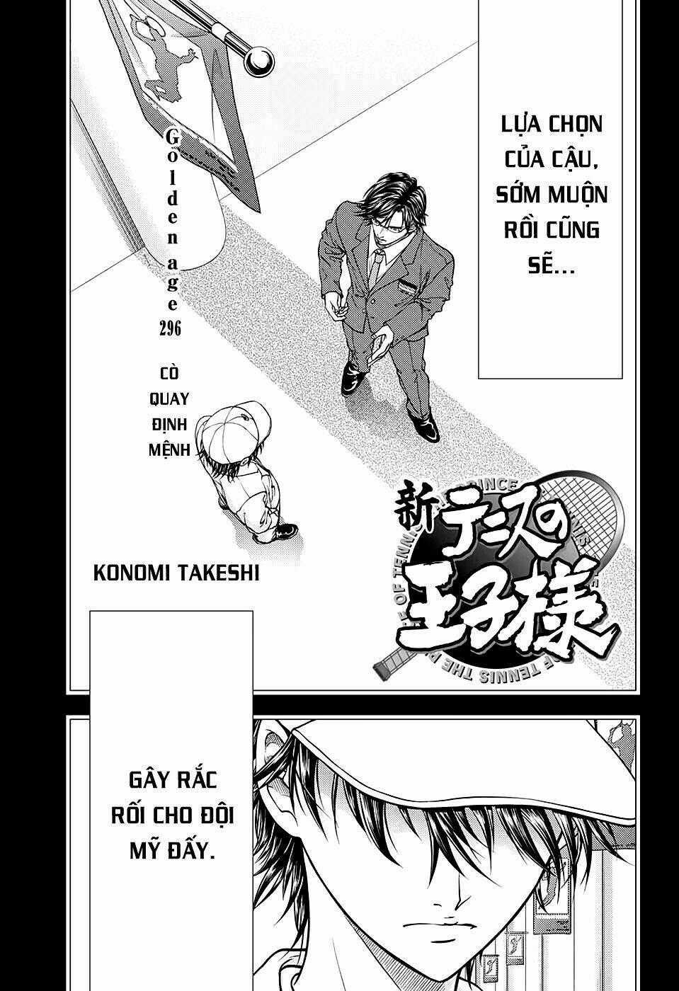 New Prince Of Tennis Chapter 296 trang 1