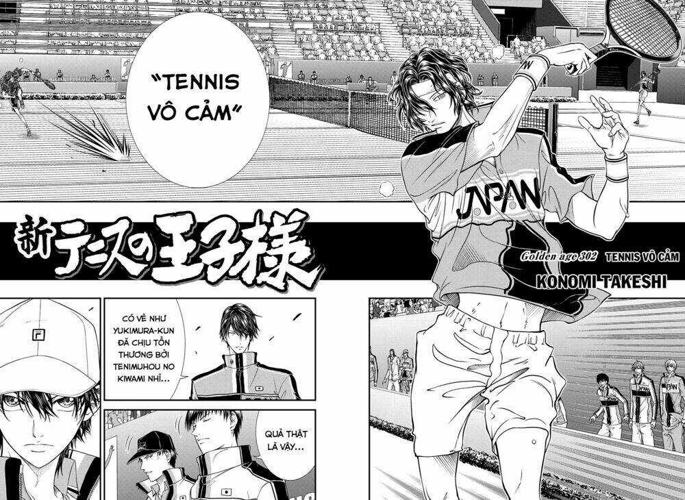 New Prince Of Tennis Chapter 302 trang 2