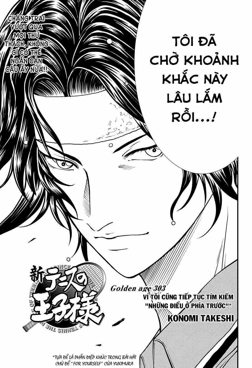 New Prince Of Tennis Chapter 303 trang 3