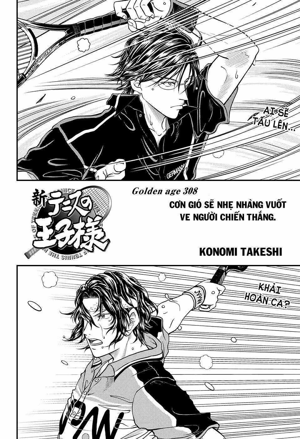 New Prince Of Tennis Chapter 308 trang 2