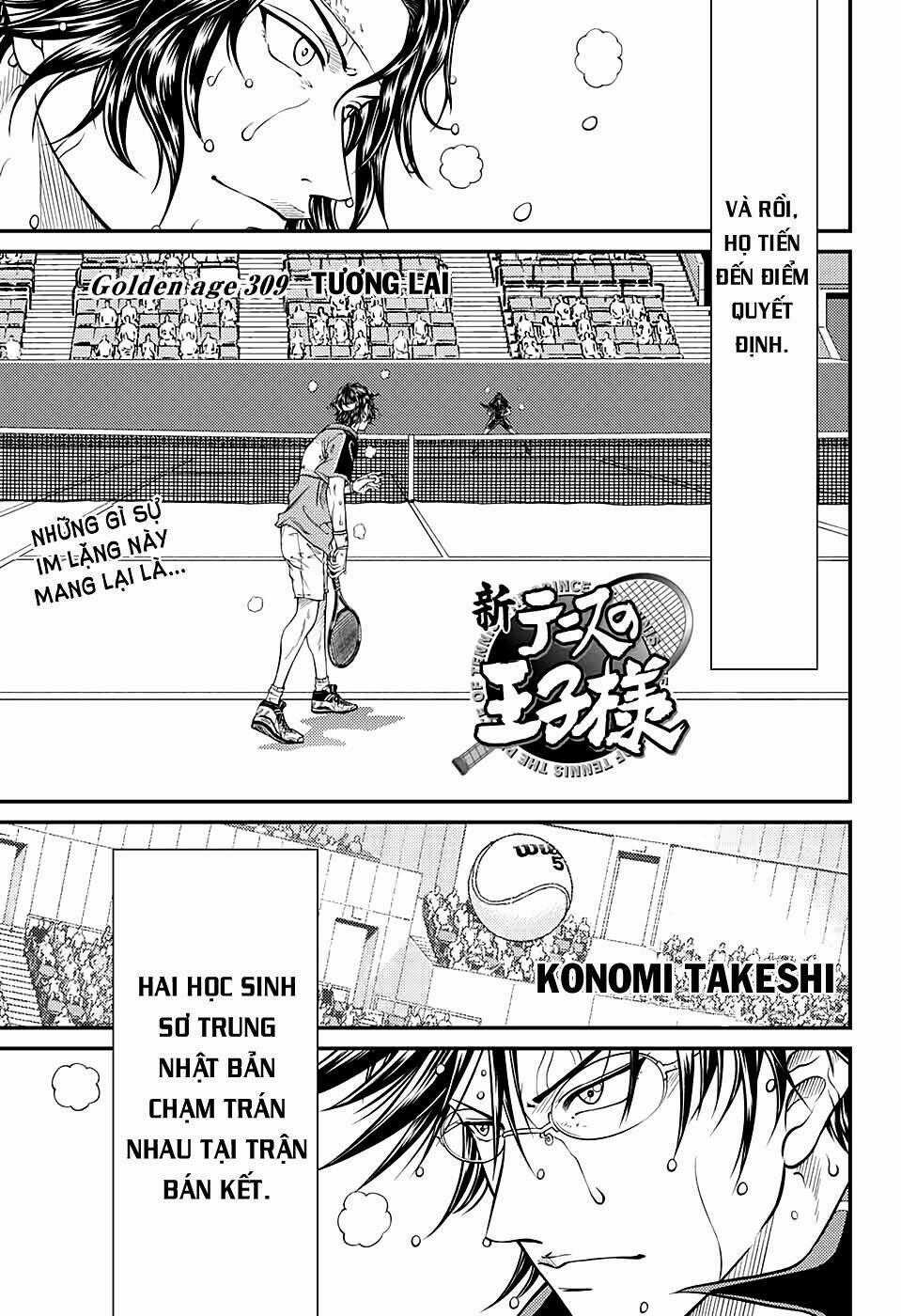 New Prince Of Tennis Chapter 309 trang 1