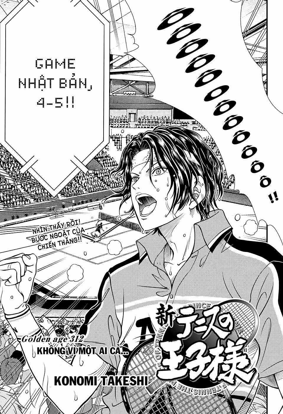 New Prince Of Tennis Chapter 312 trang 3