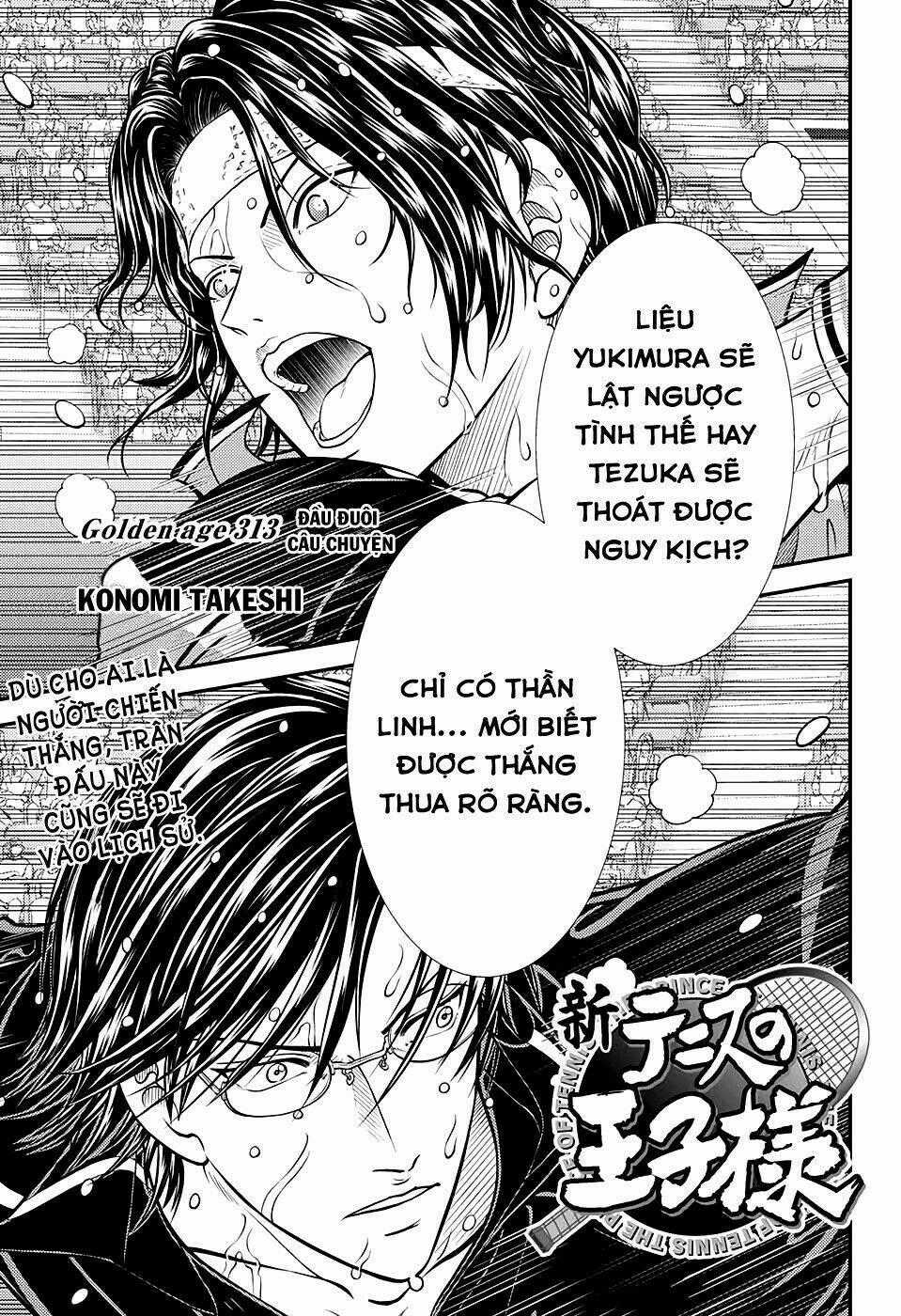 New Prince Of Tennis Chapter 313 trang 1