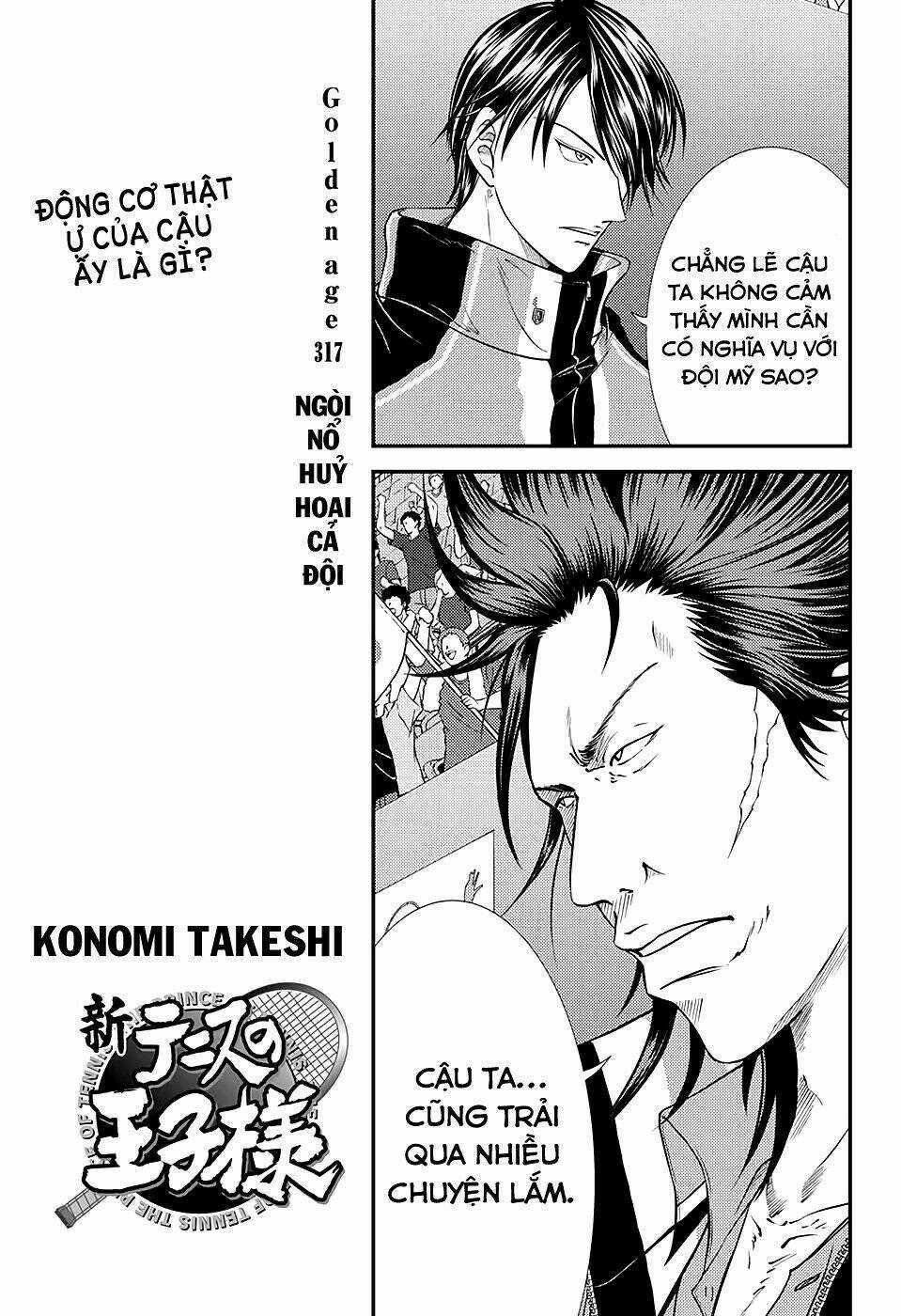 New Prince Of Tennis Chapter 317 trang 3
