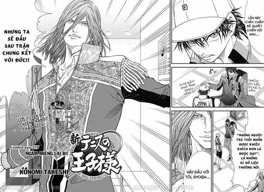 New Prince Of Tennis Chapter 319 trang 2