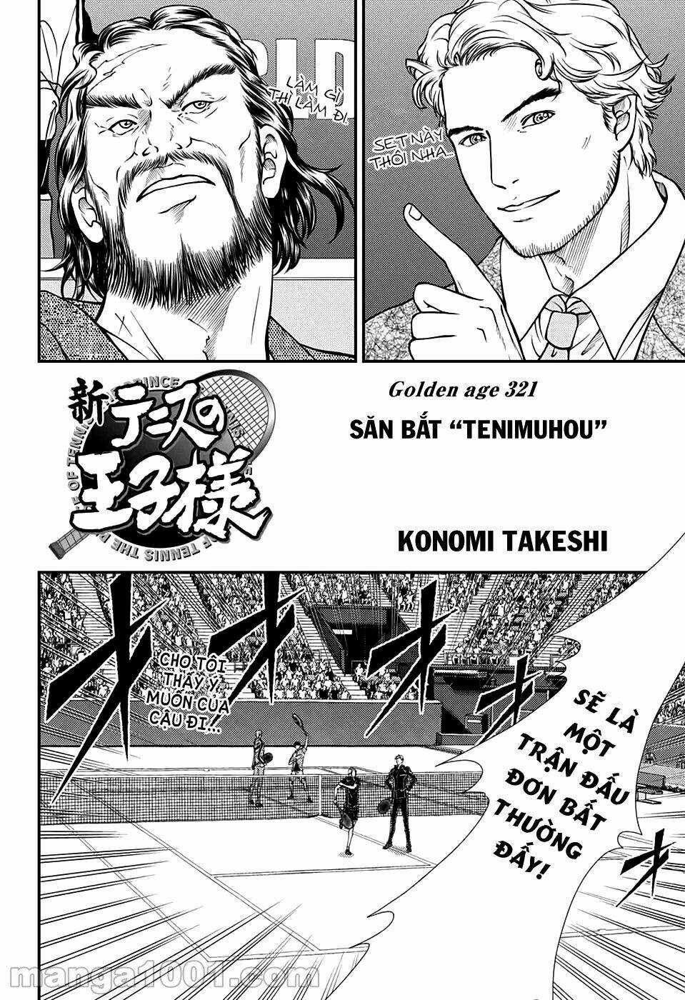 New Prince Of Tennis Chapter 321 trang 2