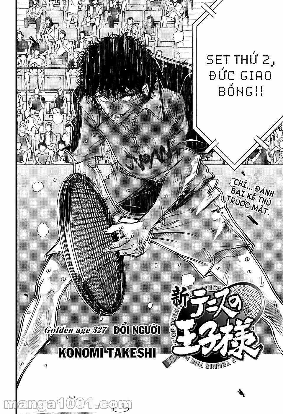 New Prince Of Tennis Chapter 327 trang 2