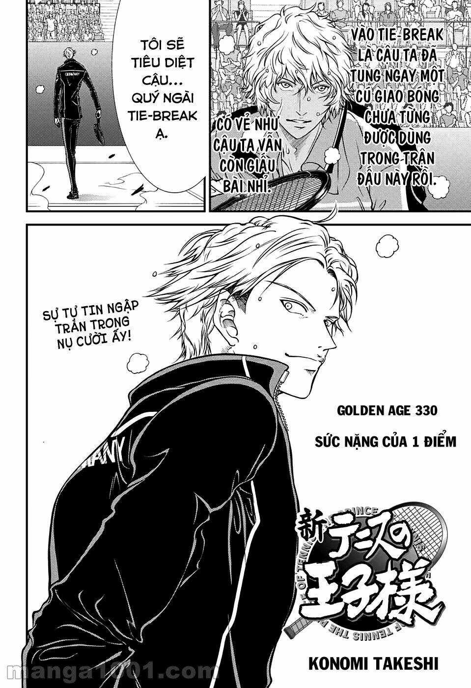New Prince Of Tennis Chapter 330 trang 2