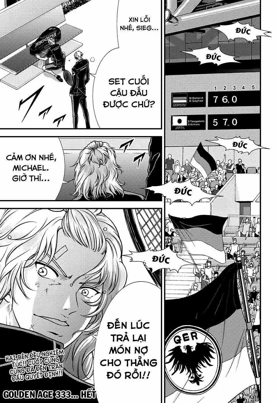 New Prince Of Tennis Chapter 333 trang 12