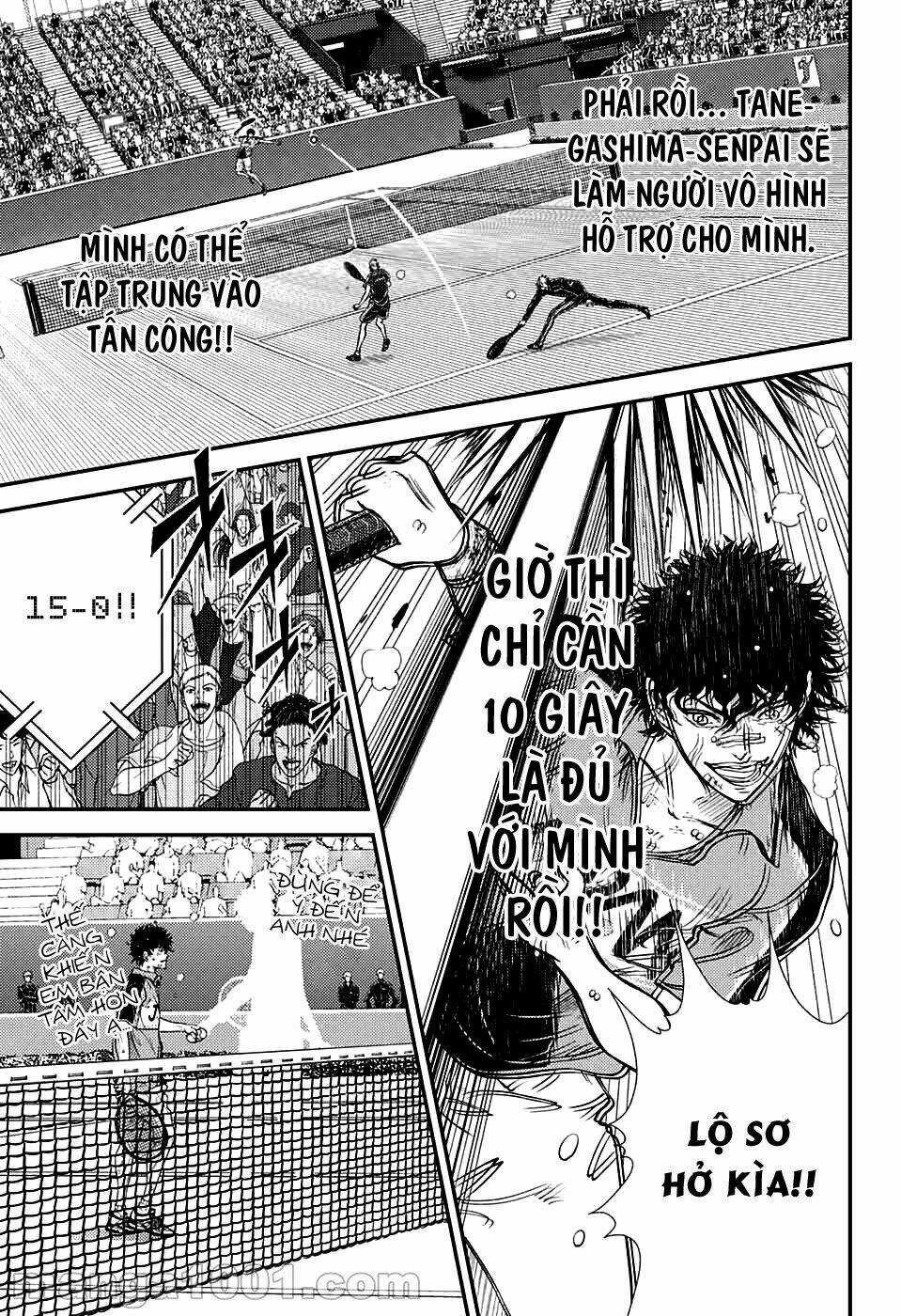 New Prince Of Tennis Chapter 334 trang 10