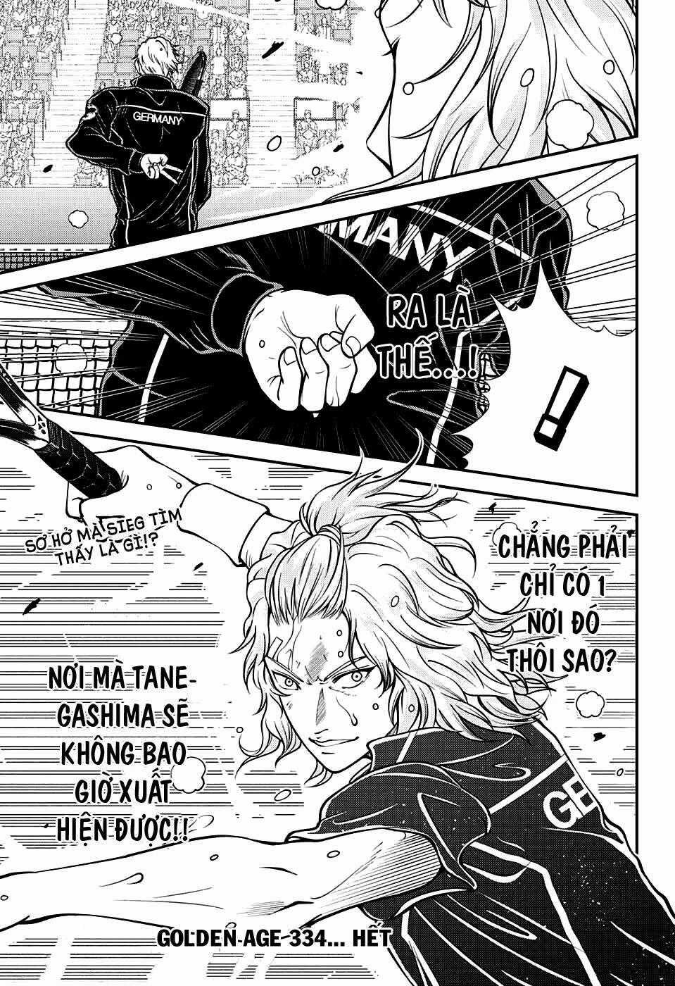 New Prince Of Tennis Chapter 334 trang 14