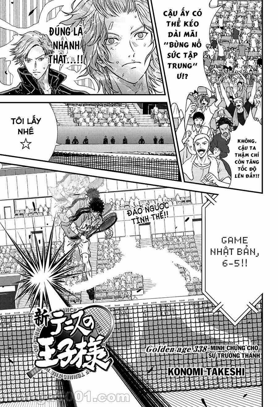 New Prince Of Tennis Chapter 338 trang 3