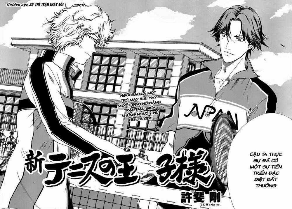 New Prince Of Tennis Chapter 39 trang 1