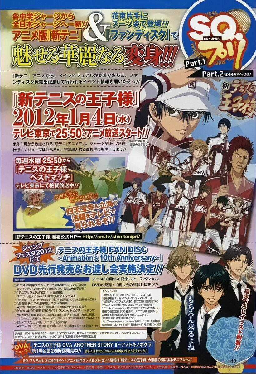 New Prince Of Tennis Chapter 65 trang 1