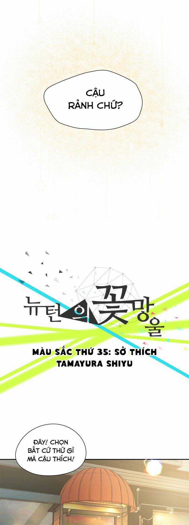 Newton's Flower Buds Webtoon Chapter 35 trang 3