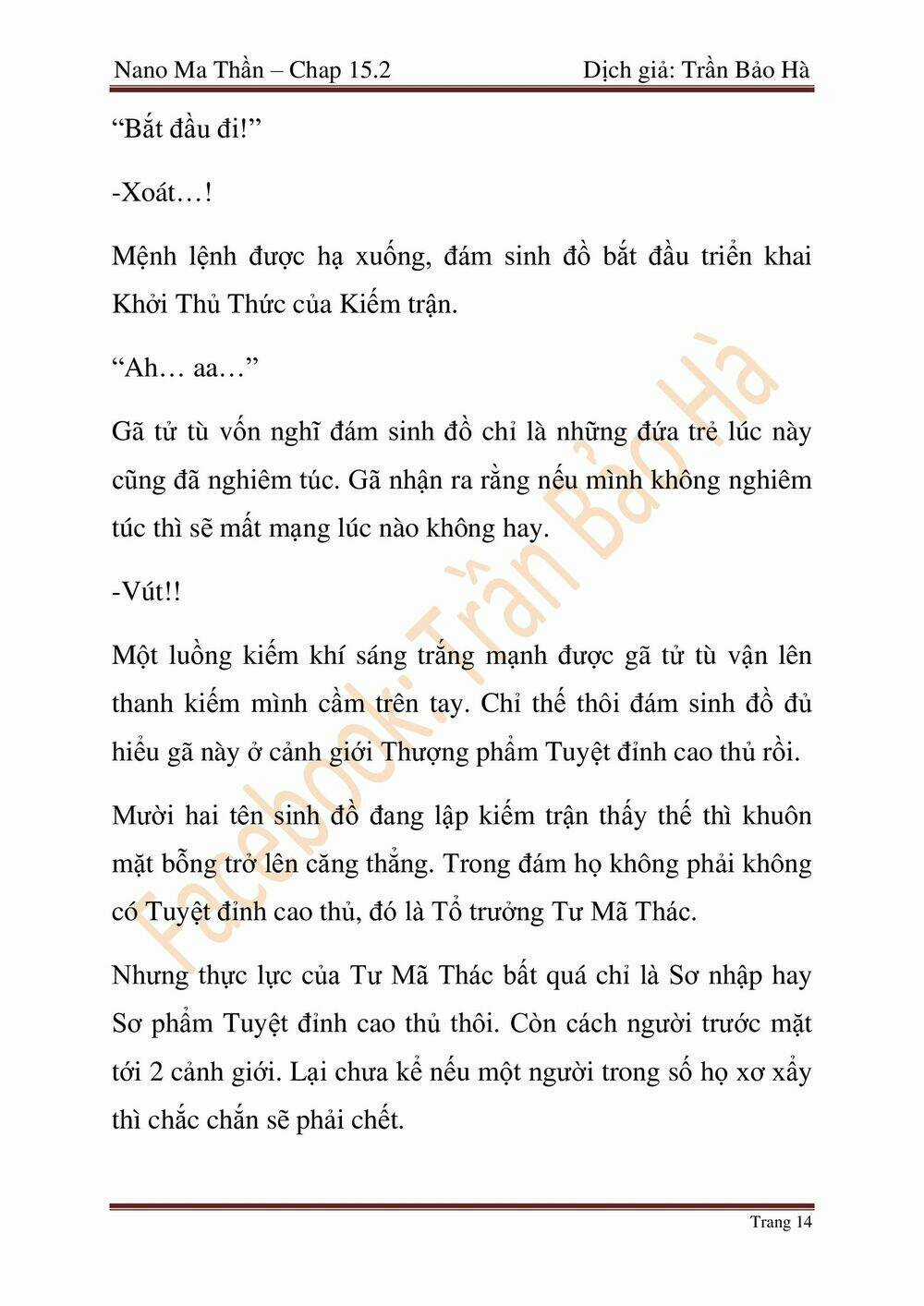 Ngã Lão Ma Thần Chapter 64 trang 74