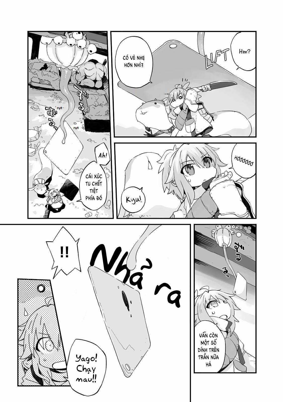 Ngay cả khi hậu tận thế, thật hạnh phúc khi vẫn còn được sống... Chapter 0.3 trang 12