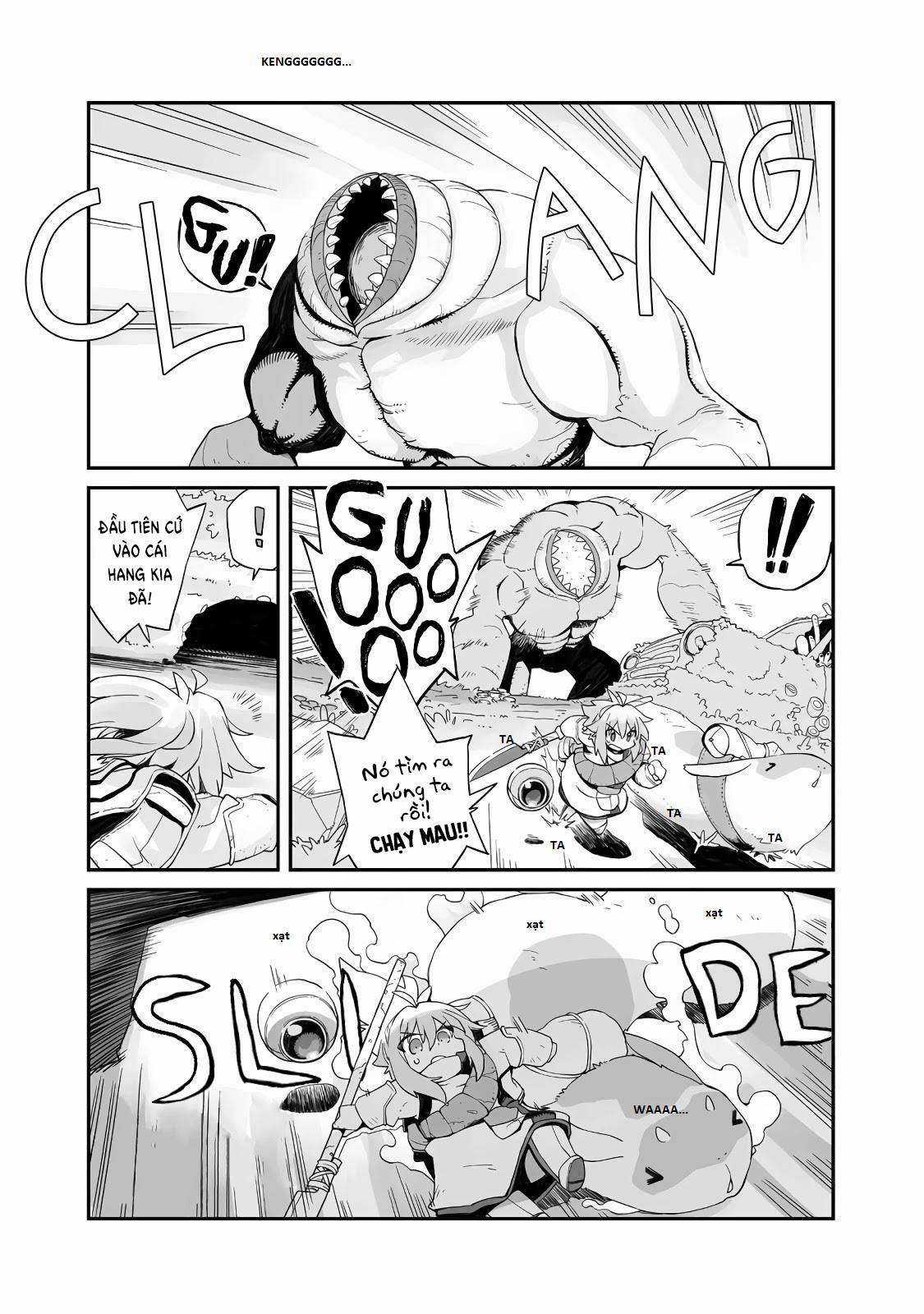 Ngay cả khi hậu tận thế, thật hạnh phúc khi vẫn còn được sống... Chapter 0.3 trang 13