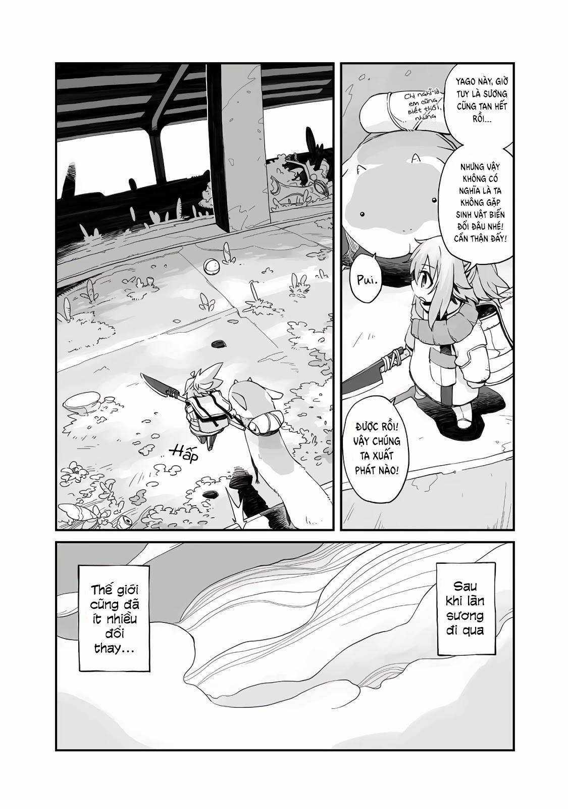 Ngay cả khi hậu tận thế, thật hạnh phúc khi vẫn còn được sống... Chapter 0.3 trang 2