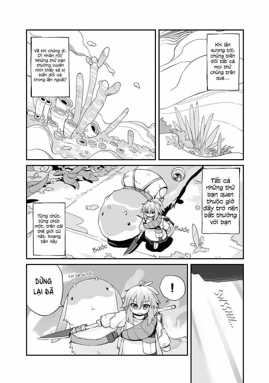 Ngay cả khi hậu tận thế, thật hạnh phúc khi vẫn còn được sống... Chapter 0.3 trang 4