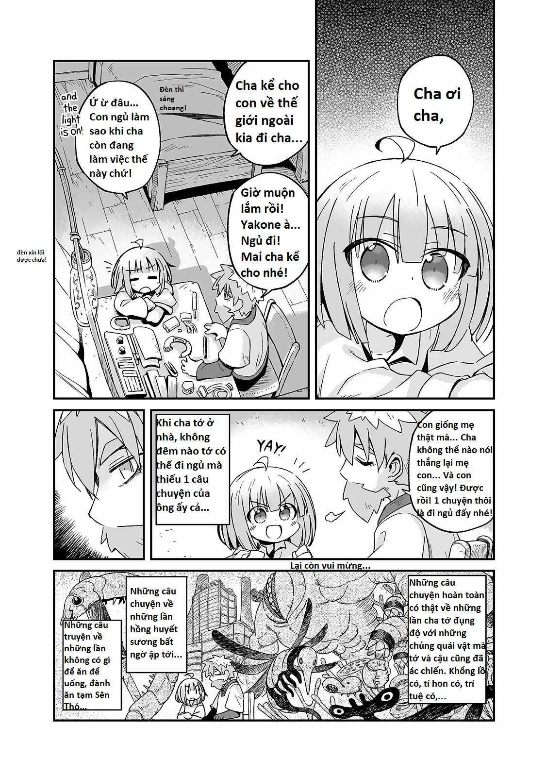 Ngay cả khi hậu tận thế, thật hạnh phúc khi vẫn còn được sống... Chapter 1.3 trang 8