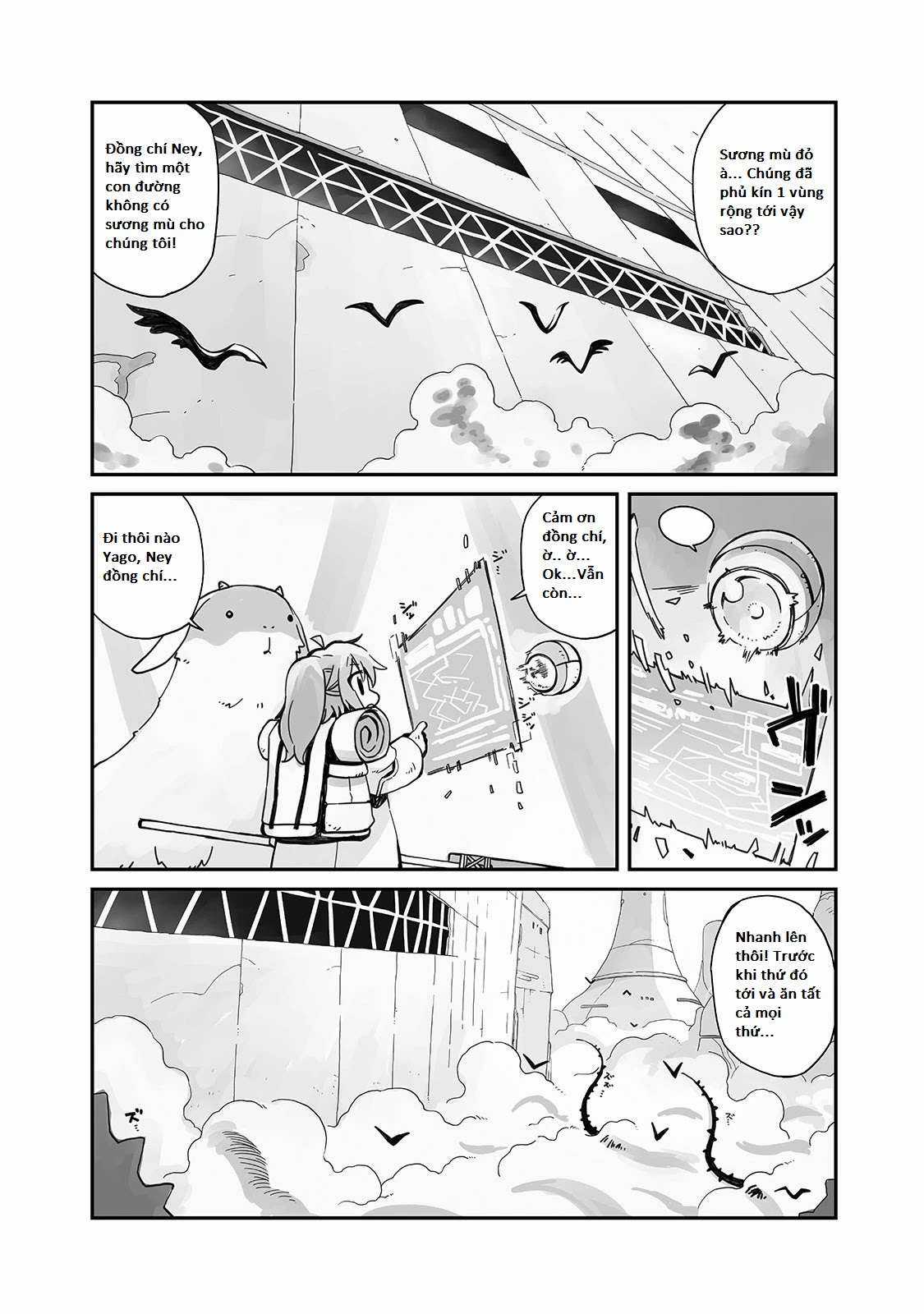 Ngay cả khi hậu tận thế, thật hạnh phúc khi vẫn còn được sống... Chapter 1 trang 3