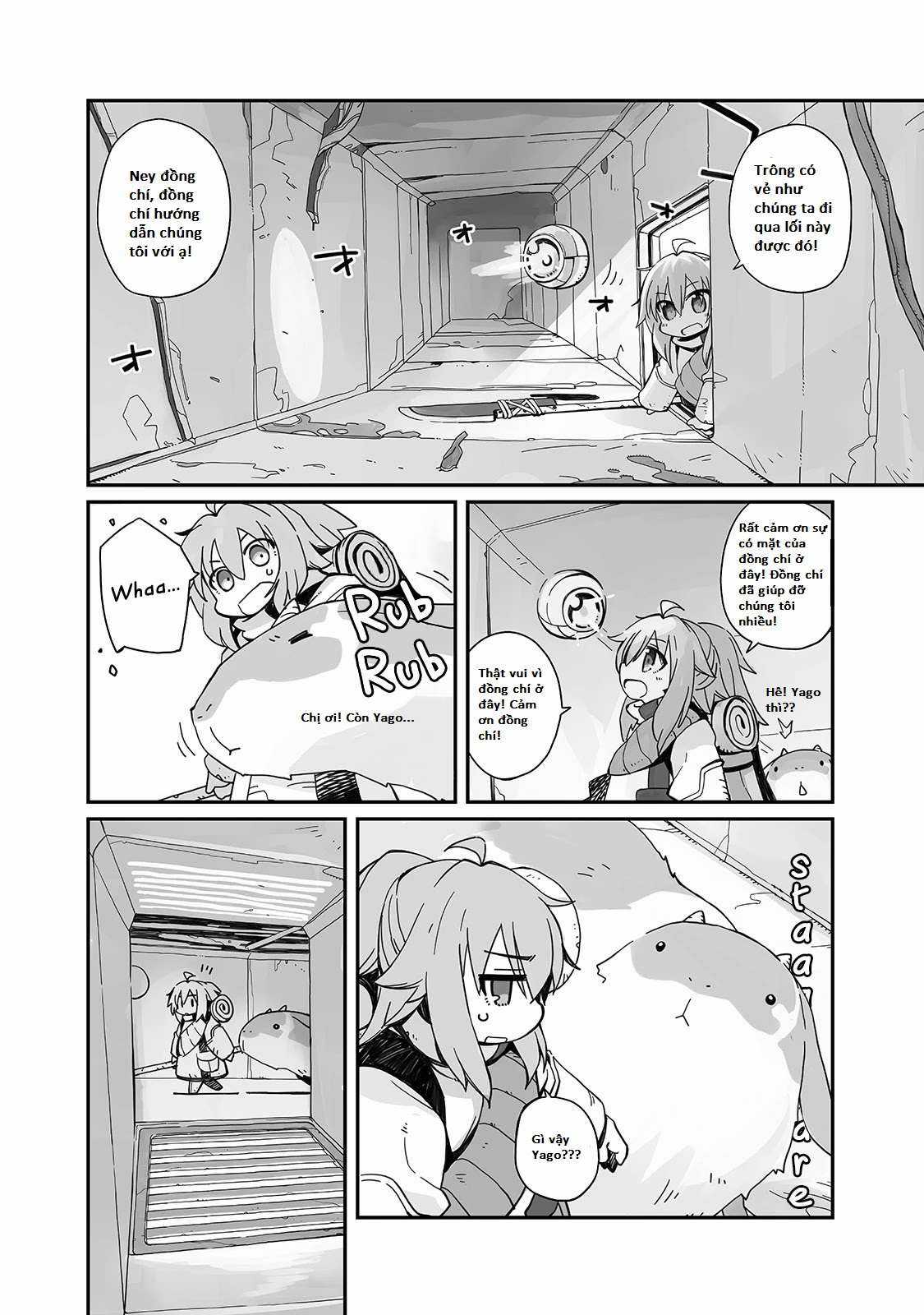 Ngay cả khi hậu tận thế, thật hạnh phúc khi vẫn còn được sống... Chapter 1 trang 6