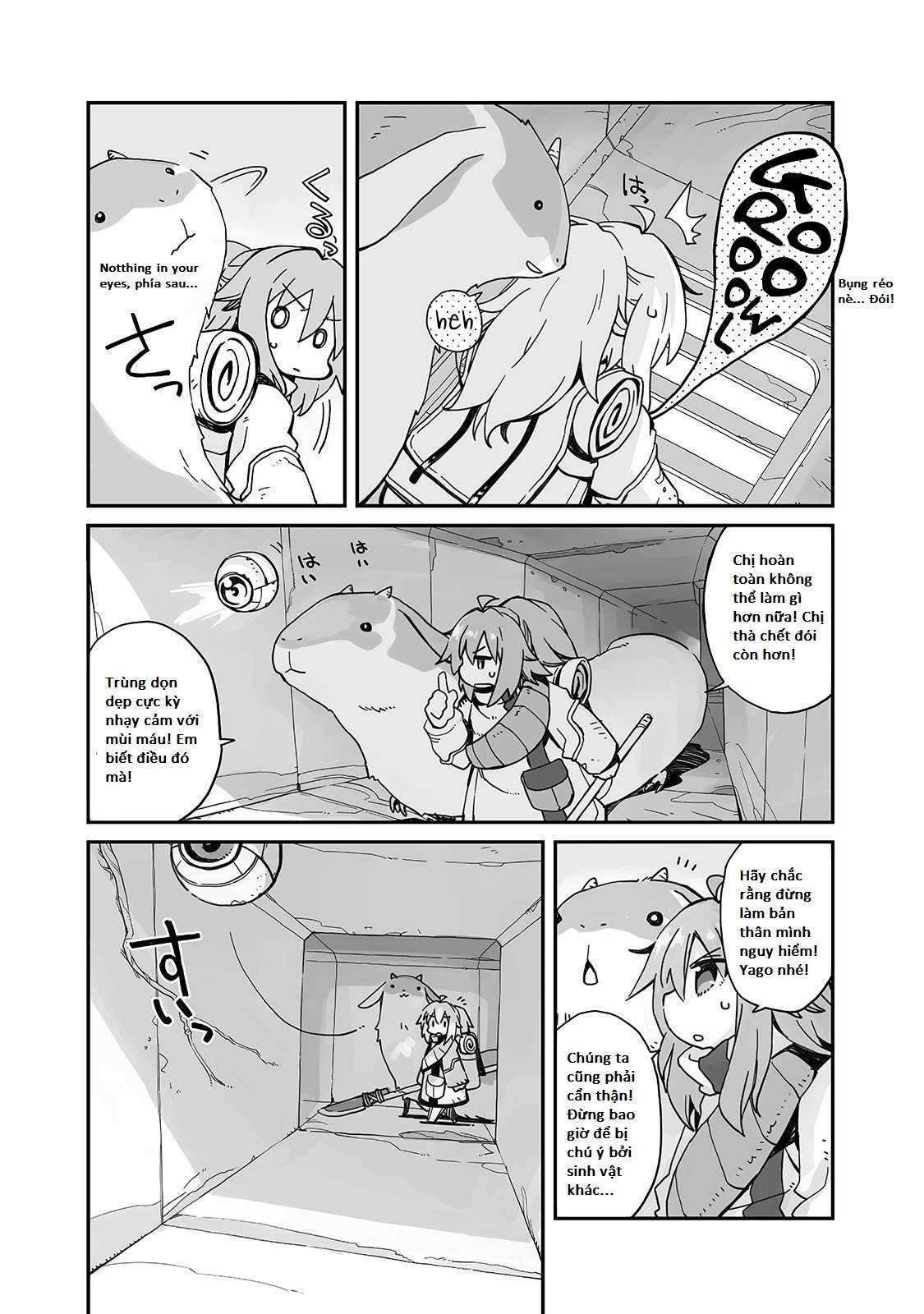 Ngay cả khi hậu tận thế, thật hạnh phúc khi vẫn còn được sống... Chapter 1 trang 8