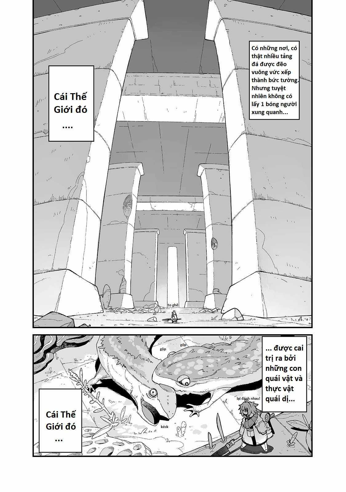 Ngay cả khi hậu tận thế, thật hạnh phúc khi vẫn còn được sống... Chapter 17 trang 2