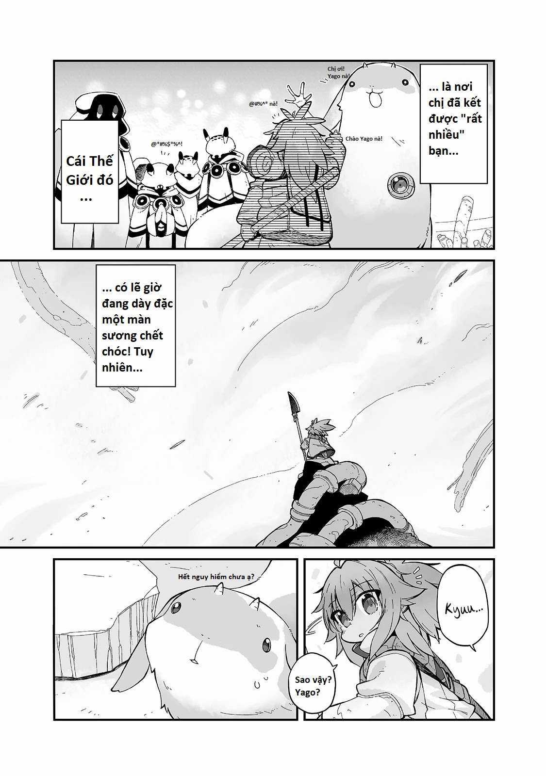 Ngay cả khi hậu tận thế, thật hạnh phúc khi vẫn còn được sống... Chapter 17 trang 3