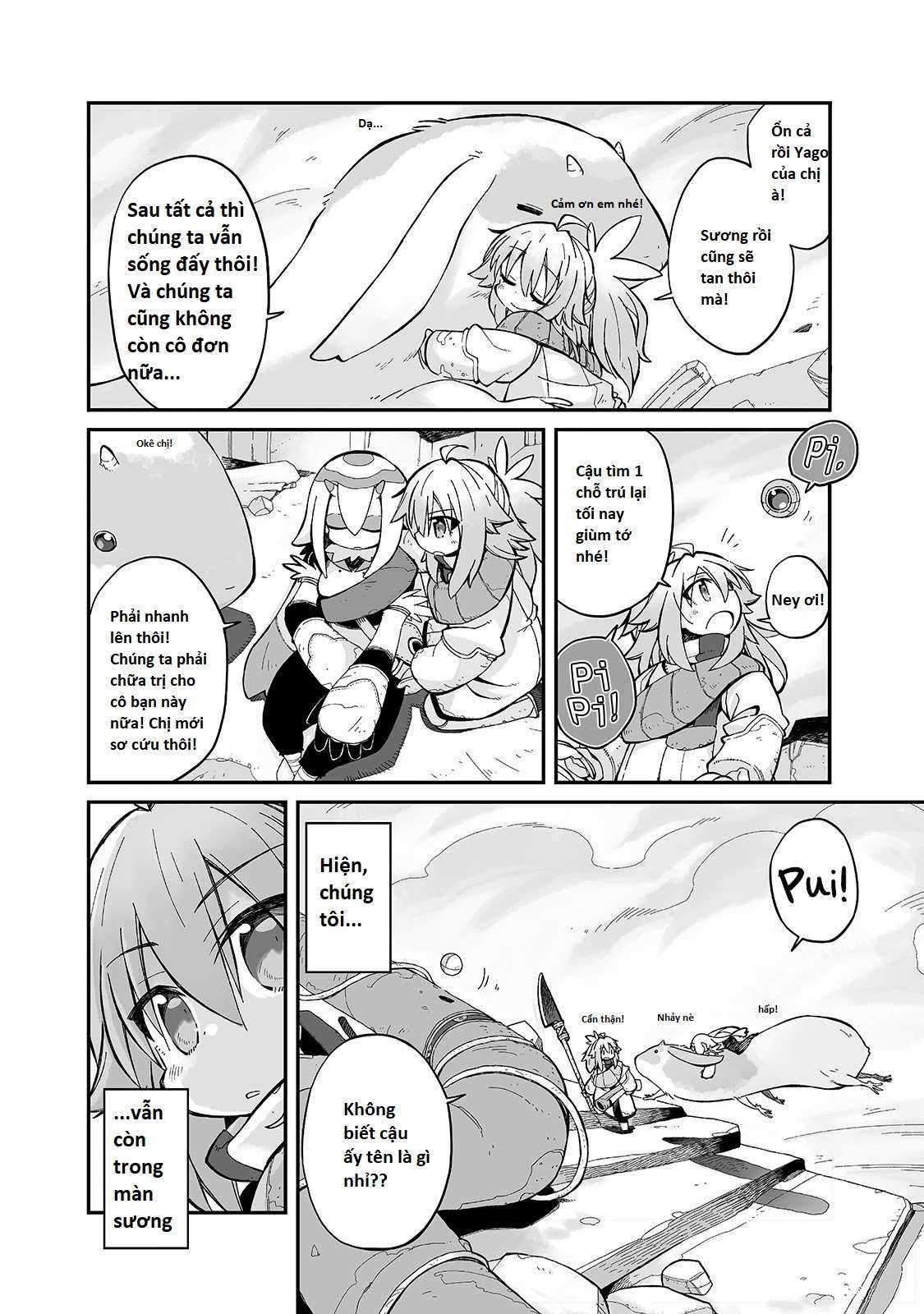 Ngay cả khi hậu tận thế, thật hạnh phúc khi vẫn còn được sống... Chapter 17 trang 4