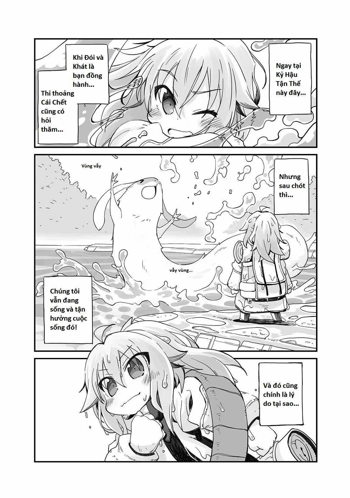 Ngay cả khi hậu tận thế, thật hạnh phúc khi vẫn còn được sống... Chapter 2 trang 16