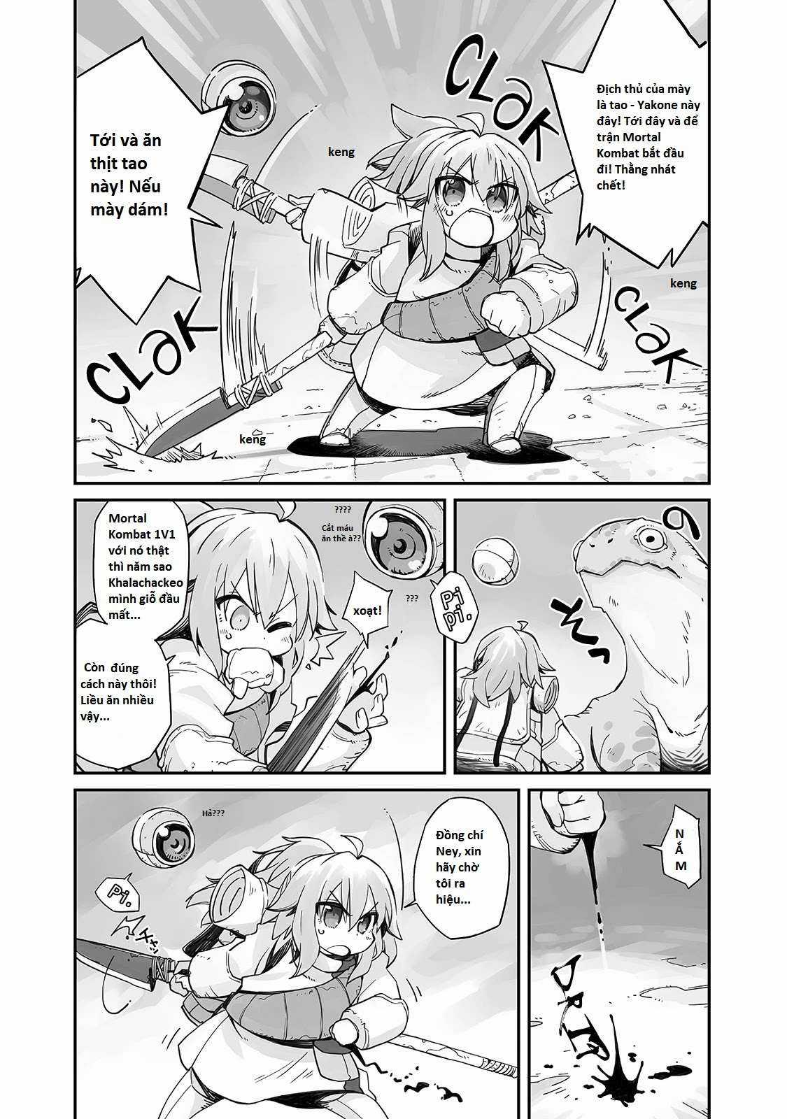 Ngay cả khi hậu tận thế, thật hạnh phúc khi vẫn còn được sống... Chapter 2 trang 5