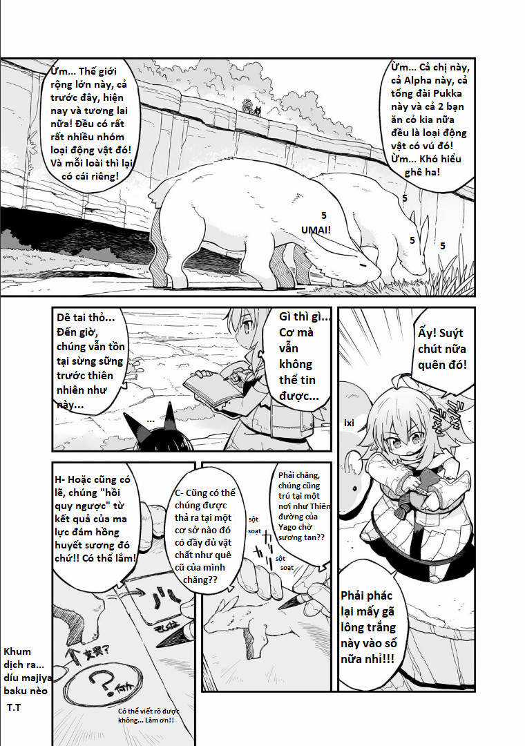 Ngay cả khi hậu tận thế, thật hạnh phúc khi vẫn còn được sống... Chapter 3.2 trang 10