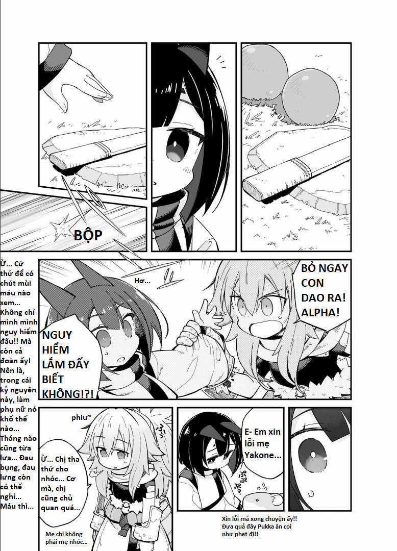 Ngay cả khi hậu tận thế, thật hạnh phúc khi vẫn còn được sống... Chapter 3.2 trang 2