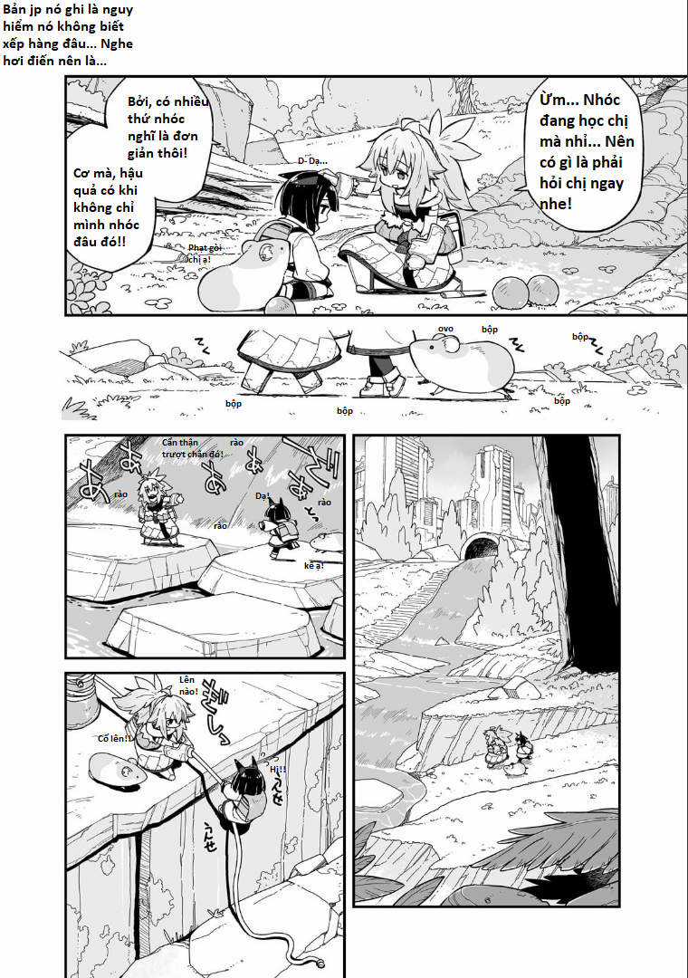 Ngay cả khi hậu tận thế, thật hạnh phúc khi vẫn còn được sống... Chapter 3.2 trang 3